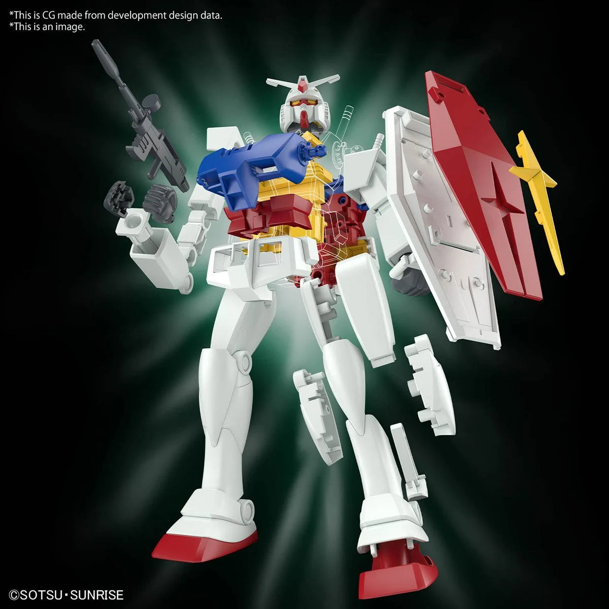 Mobile Suit Gundam - RX-78-2 Revival Version High Grade 1:144 Scale Model Kit