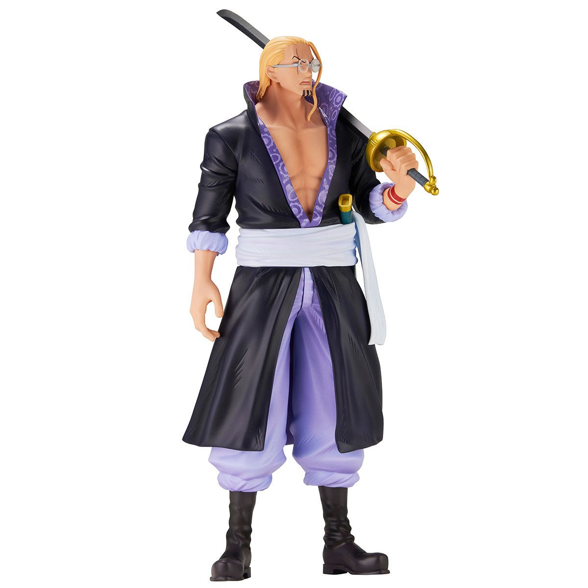 One Piece - Silvers Rayleigh Roger Pirates Masterlise Ichibansho Statue