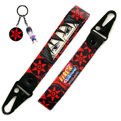 Naruto Shippuden Sasuke Uchiha Sharingan Keystrap