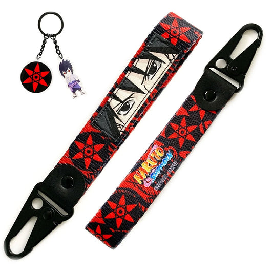 Naruto Shippuden Sasuke Uchiha Sharingan Keystrap