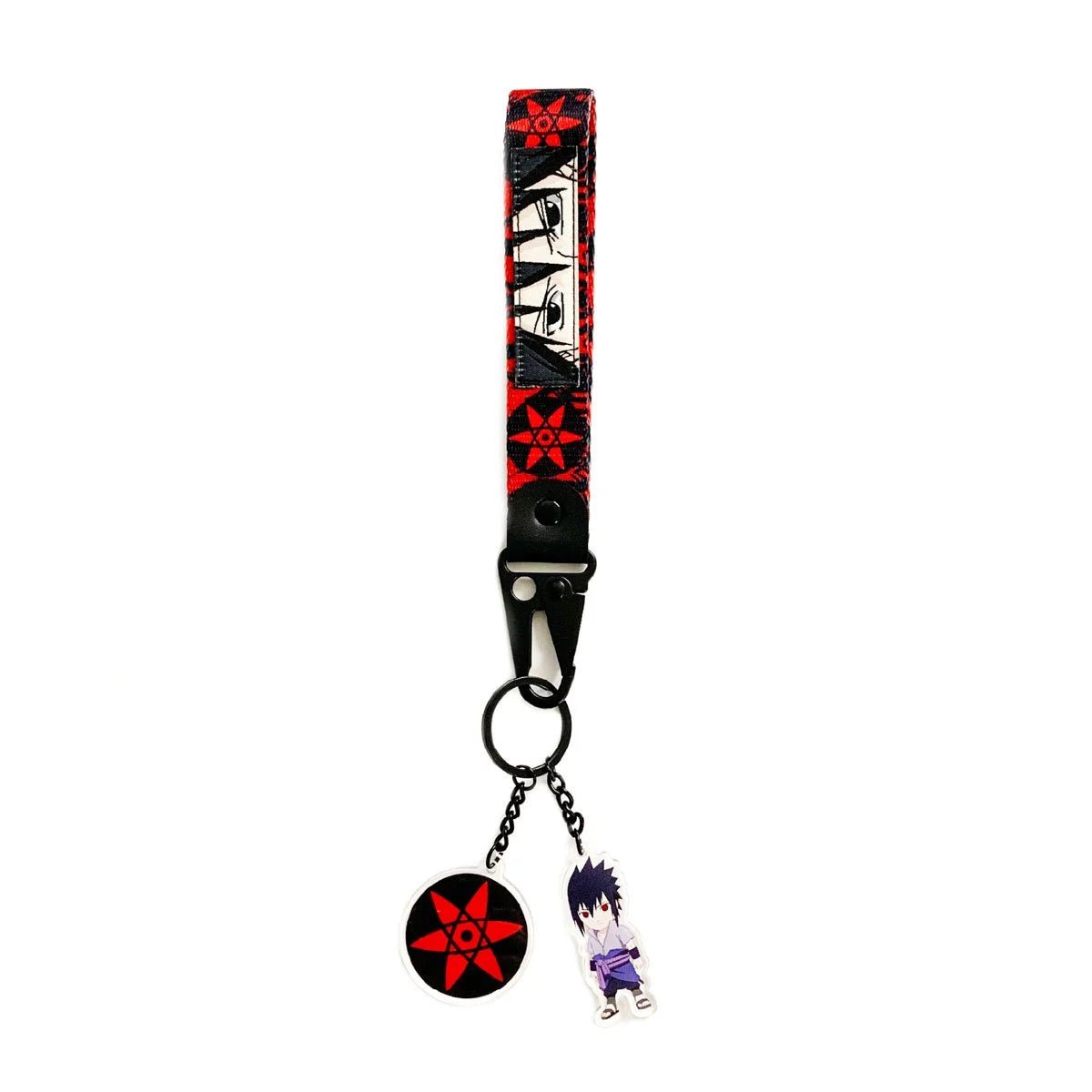 Naruto Shippuden Sasuke Uchiha Sharingan Keystrap