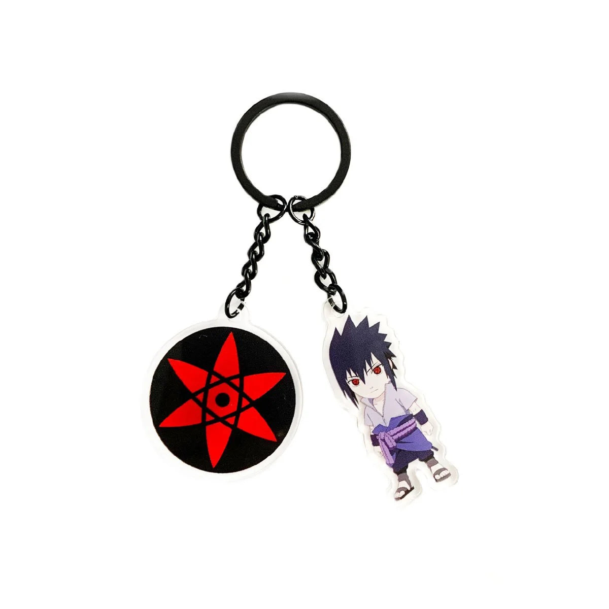 Naruto Shippuden Sasuke Uchiha Sharingan Keystrap