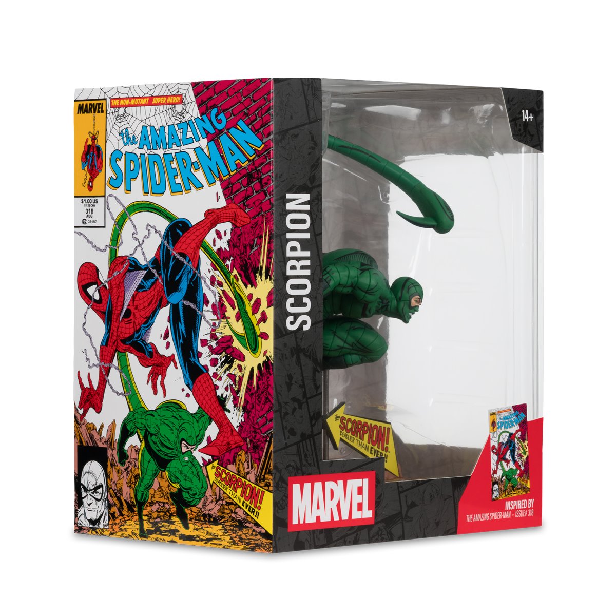 Marvel - Scorpion 1:10 Scale Posed Figure with Scene