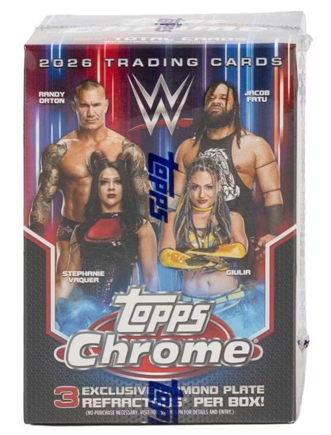 2026 Topps Chrome WWE Blaster