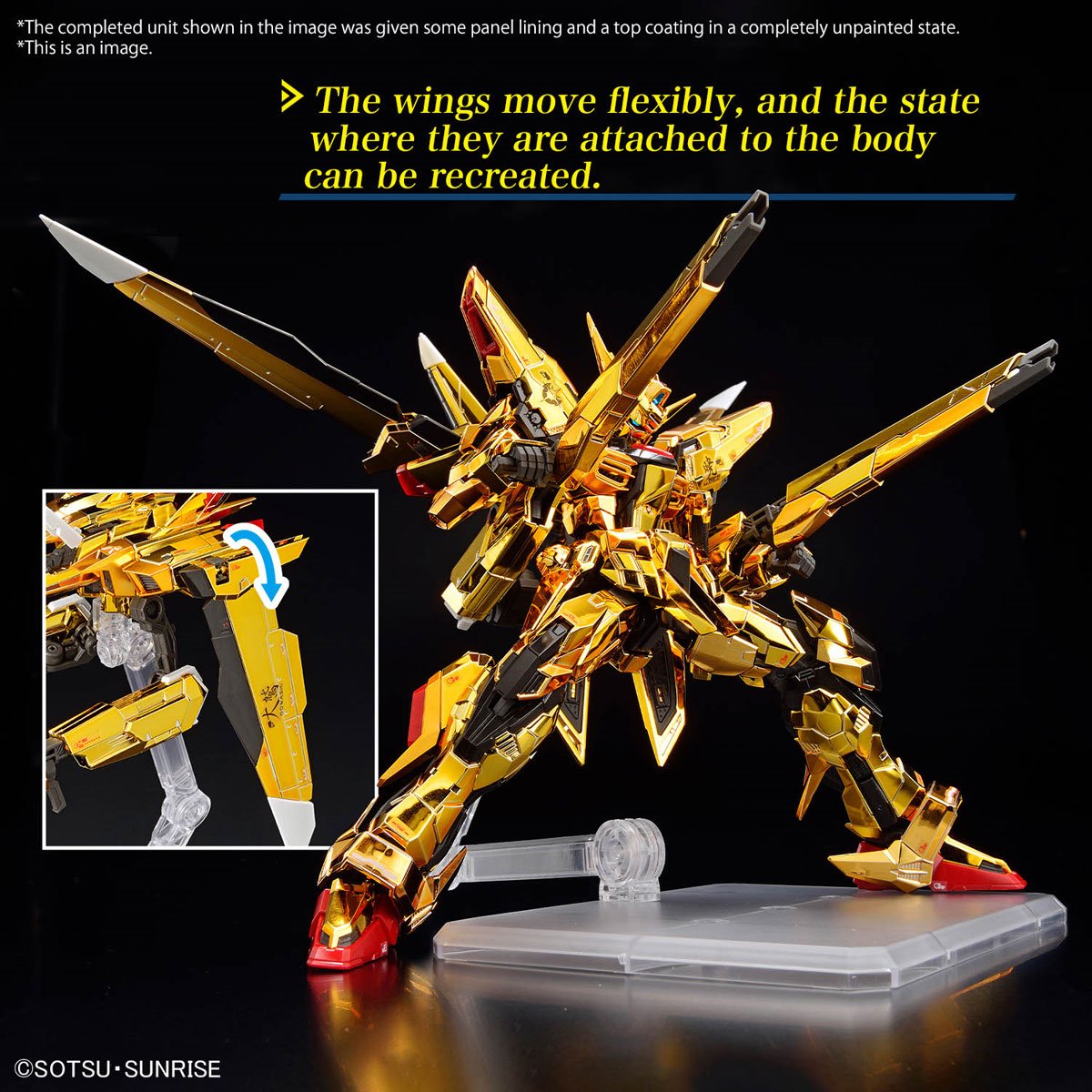 Mobile Suit Gundam SEED Destiny - Akatsuki Gundam Oowashi Unit Real Grade 1:144 Scale Model Kit