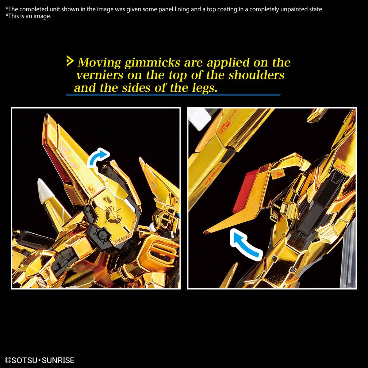 Mobile Suit Gundam SEED Destiny - Akatsuki Gundam Oowashi Unit Real Grade 1:144 Scale Model Kit