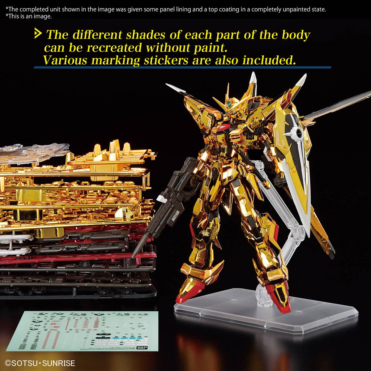 Mobile Suit Gundam SEED Destiny - Akatsuki Gundam Oowashi Unit Real Grade 1:144 Scale Model Kit