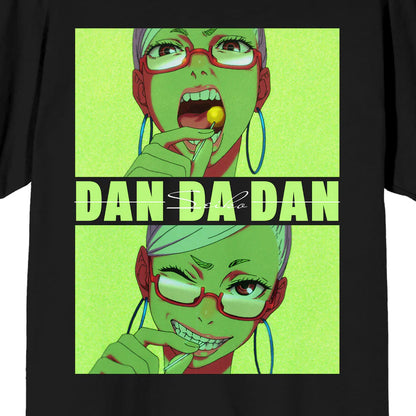 Dandadan - Seiko Ayase Black Adult Short Sleeve Tee