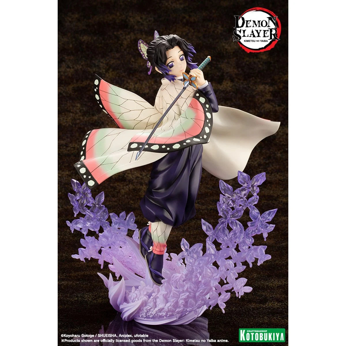 Demon Slayer: Kimetsu no Yaiba - Shinobu Kocho ArtFX J 1:8 Scale Statue - ReRun