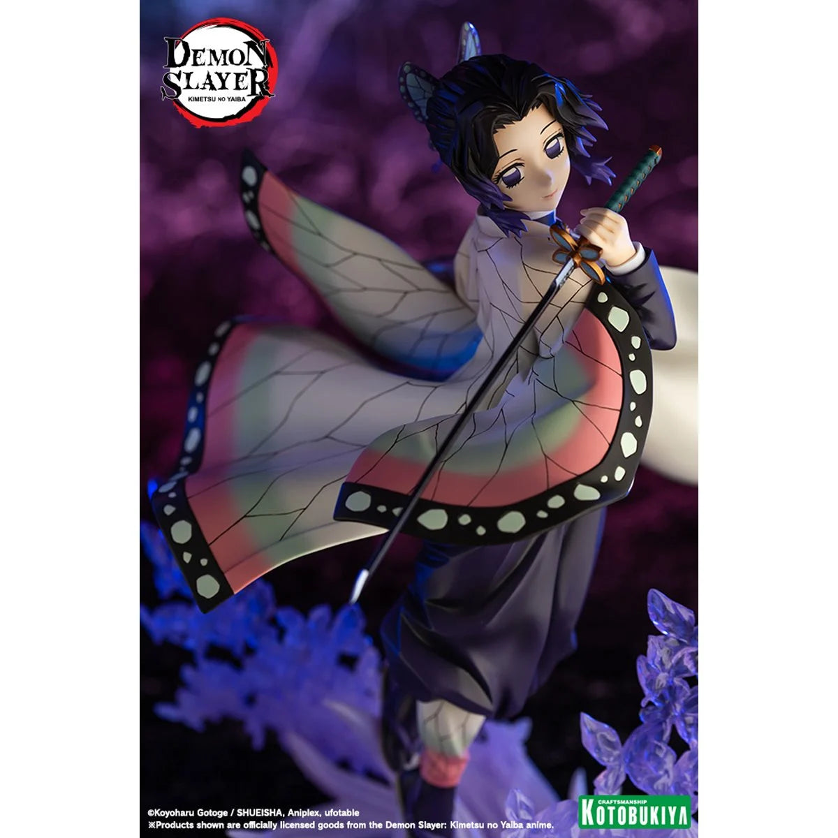Demon Slayer: Kimetsu no Yaiba - Shinobu Kocho ArtFX J 1:8 Scale Statue - ReRun