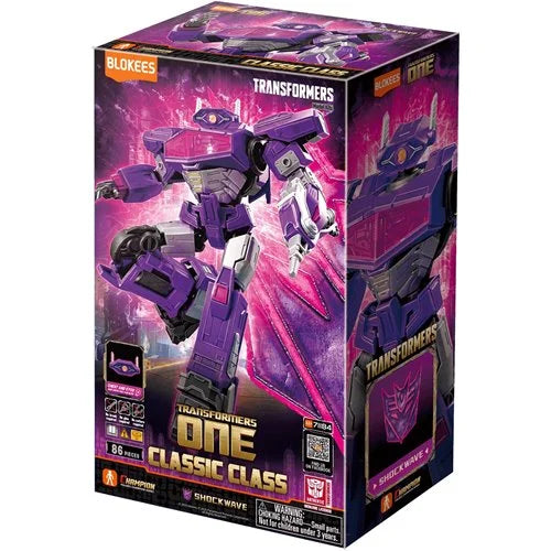 Transformers ONE - Shockwave Classic Class Blokees Model Kit