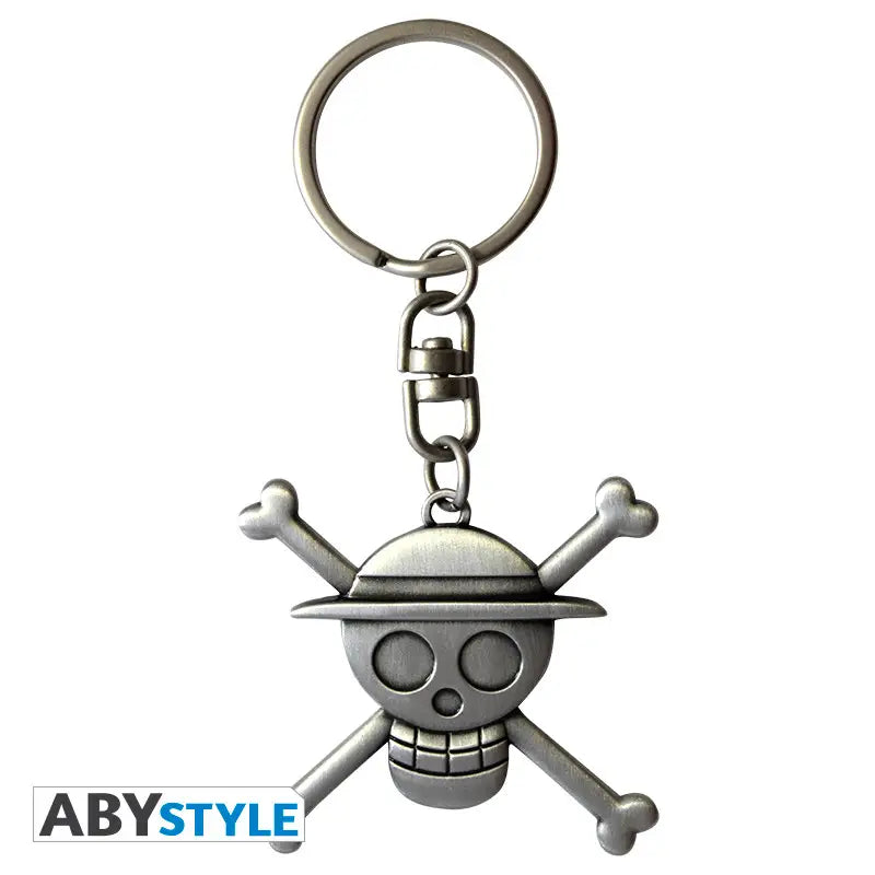 One Piece - Luffy Skull 3D Keychain