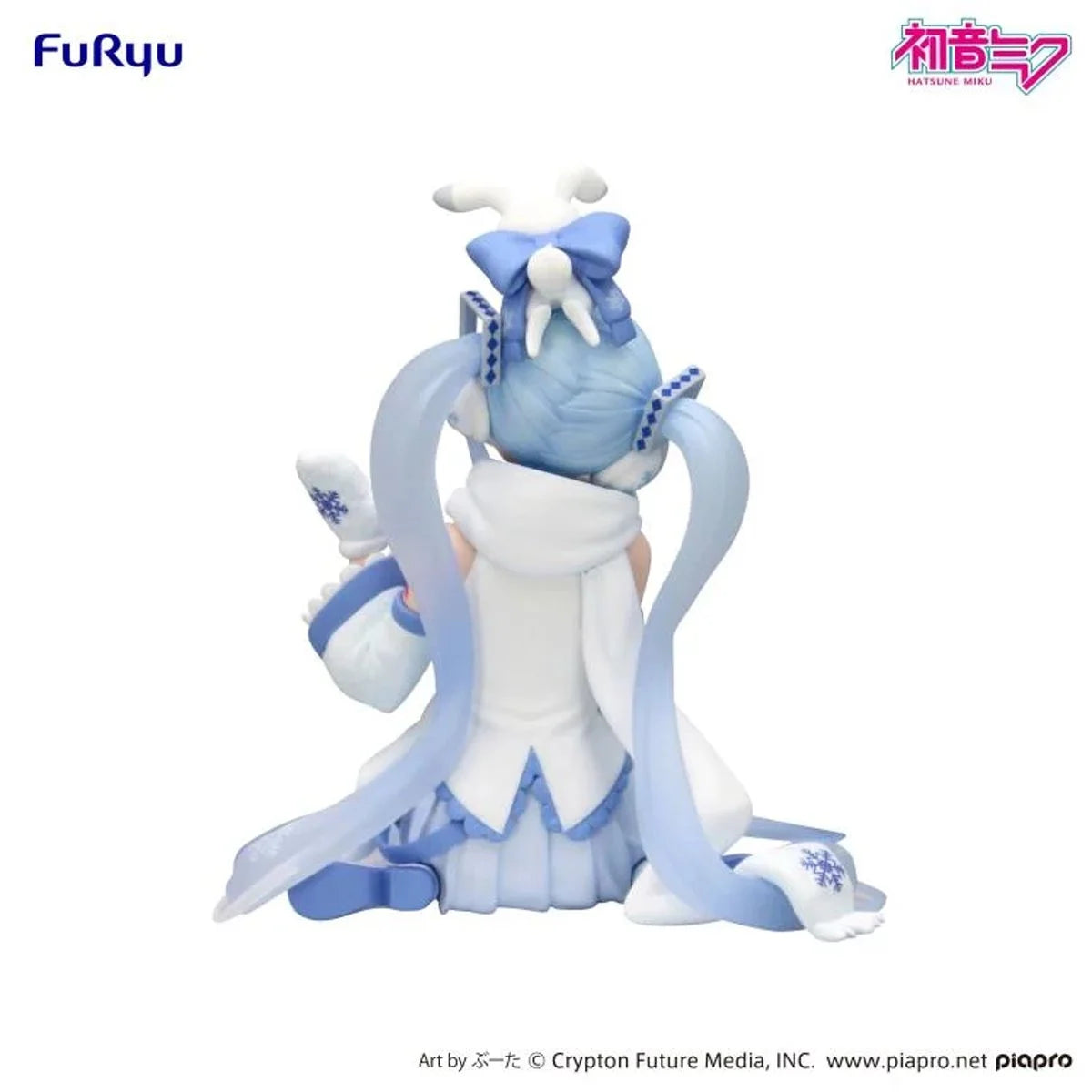 Vocaloid - Snow Miku (Sky Town 10th Version) Noodle Stopper Statue