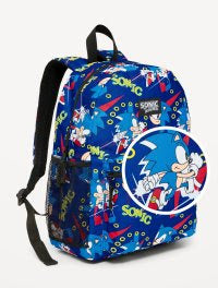 Sonic the Hedgehog Canvas Backpack