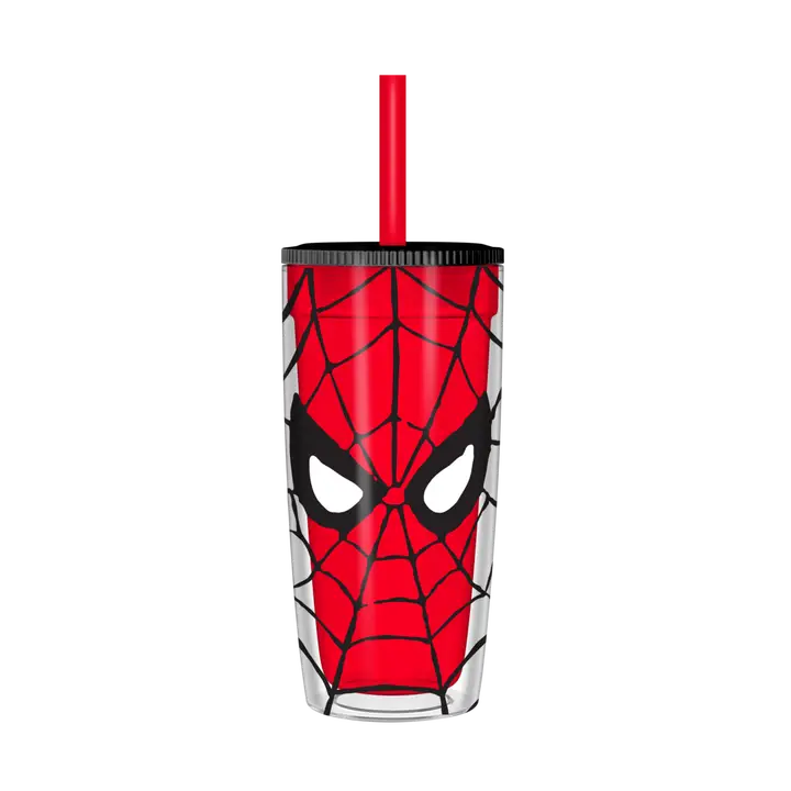 Spider-Man 20oz Tumbler w Straw