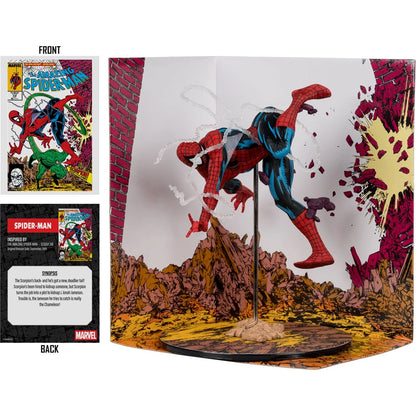 Marvel - Spider-Man 1:10 Scale Posed Figure with Scene
