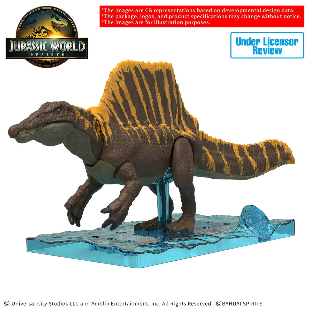 Spinosaurus Plannosaurus Model Kit