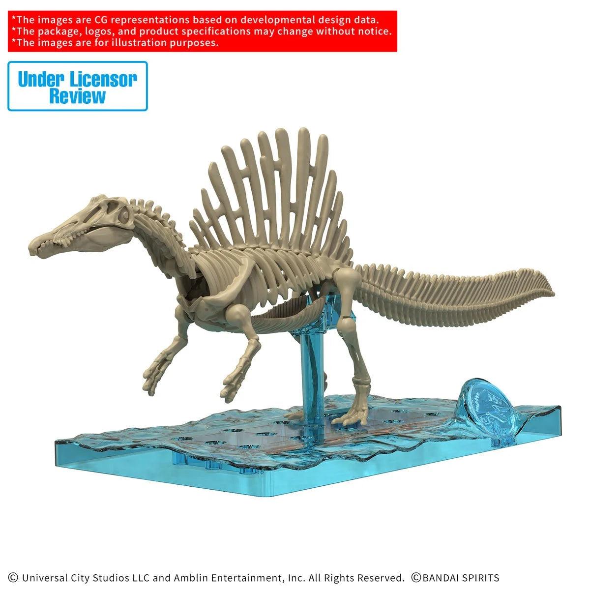 Spinosaurus Plannosaurus Model Kit