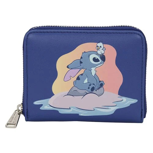Stitch Animal Friends Zip-Around Wallet