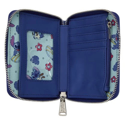 Stitch Animal Friends Zip-Around Wallet