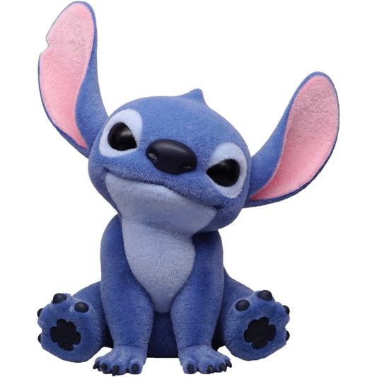Stitch Flocked PVC Figural Bank