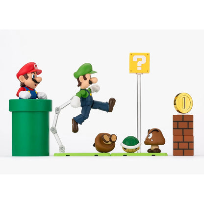 Super Mario Bros S.H.Figuarts Action Figure Playset