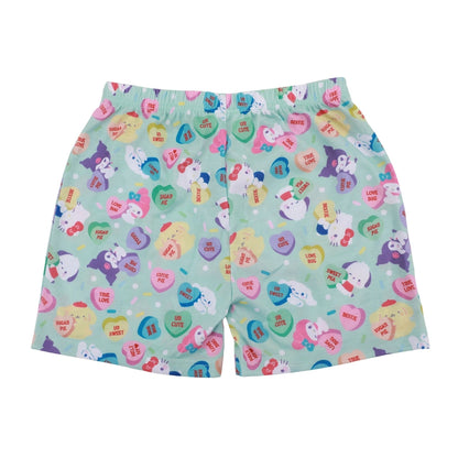 Sweethearts Candy All-Over Girl's 3-Piece Pajama Set