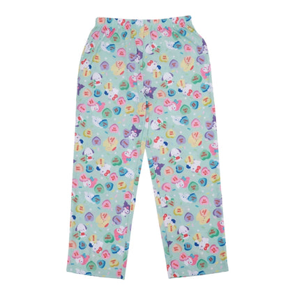 Sweethearts Candy All-Over Girl's 3-Piece Pajama Set