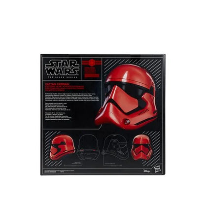 The Black Series Galaxy's Edge Captain Cardinal Electronic Voice-Changer Helmet Prop Replica