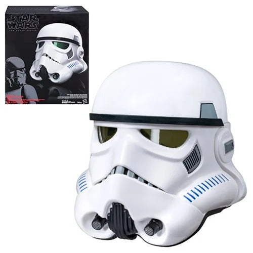 The Black Series Rogue One Imperial Stormtrooper Electronic Voice-Changer Helmet Prop Replica