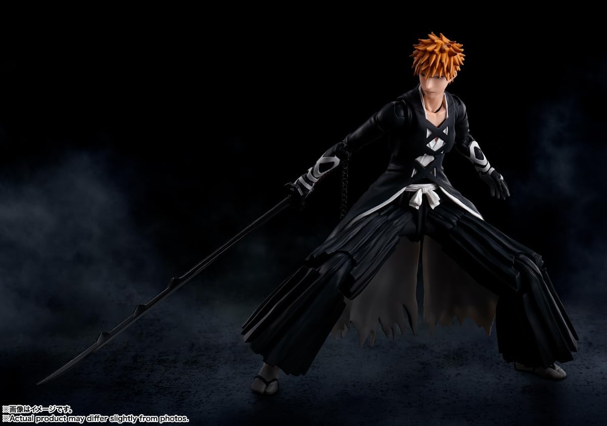 Bleach Thousand-Year Blood War - Ichigo Kurosaki (Bankai Tensazagetsu) S.H. Figuarts Action Figure