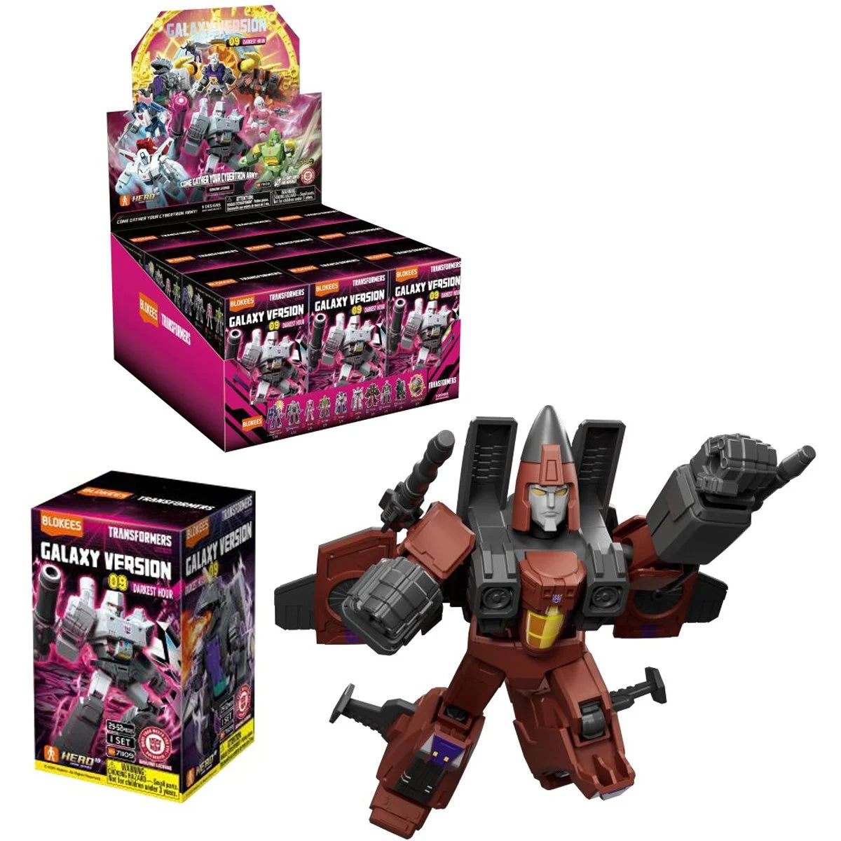Transformers Galaxy Version Wave 09 - Darkest Hour Blind Box Model Kit