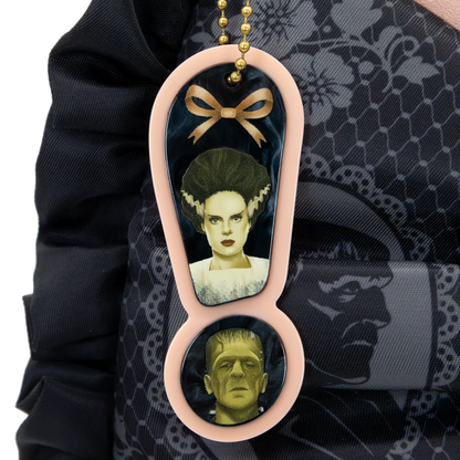 Universal Monsters Coquette Frankie and Bride Bow Baguette