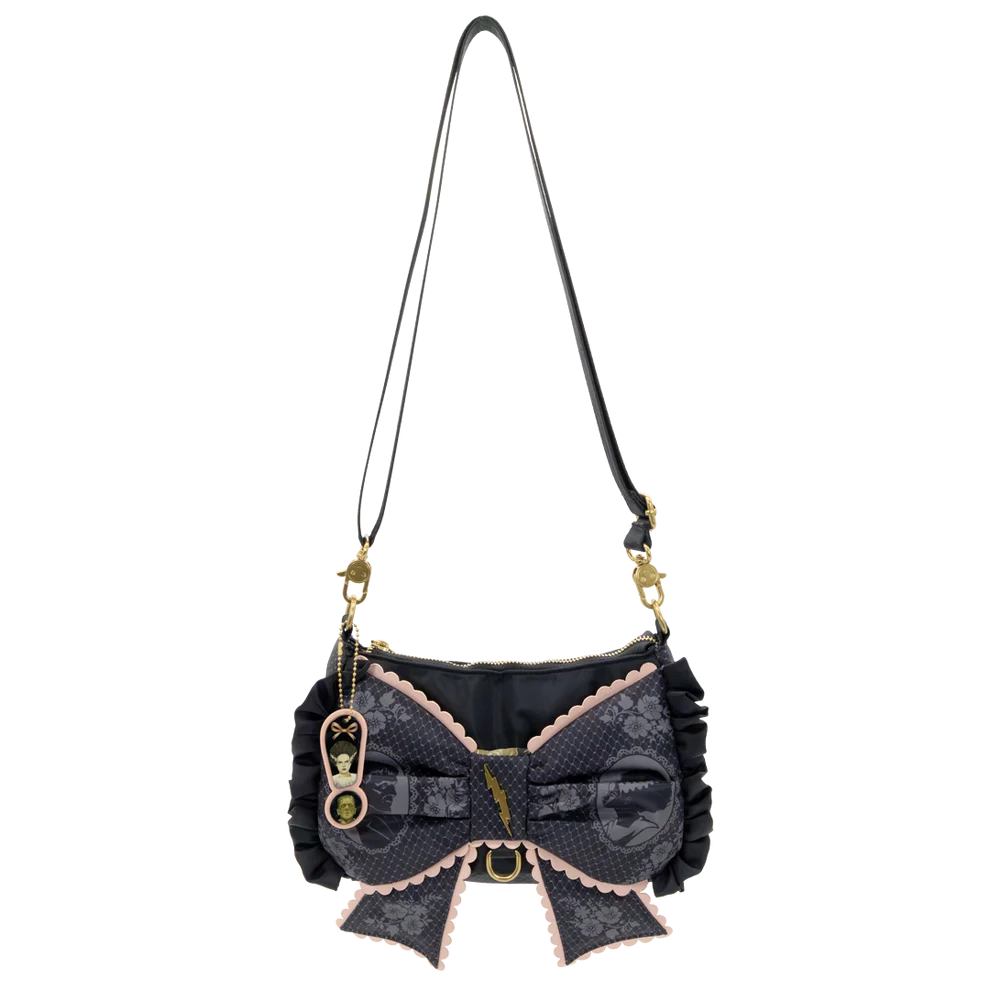 Universal Monsters Coquette Frankie and Bride Bow Baguette