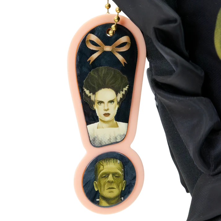 Universal Monsters Coquette Frankie & Bride Oversized Heart Tote Bag