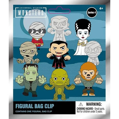 Universal Monsters Series 4 3D Foam Bag Clip