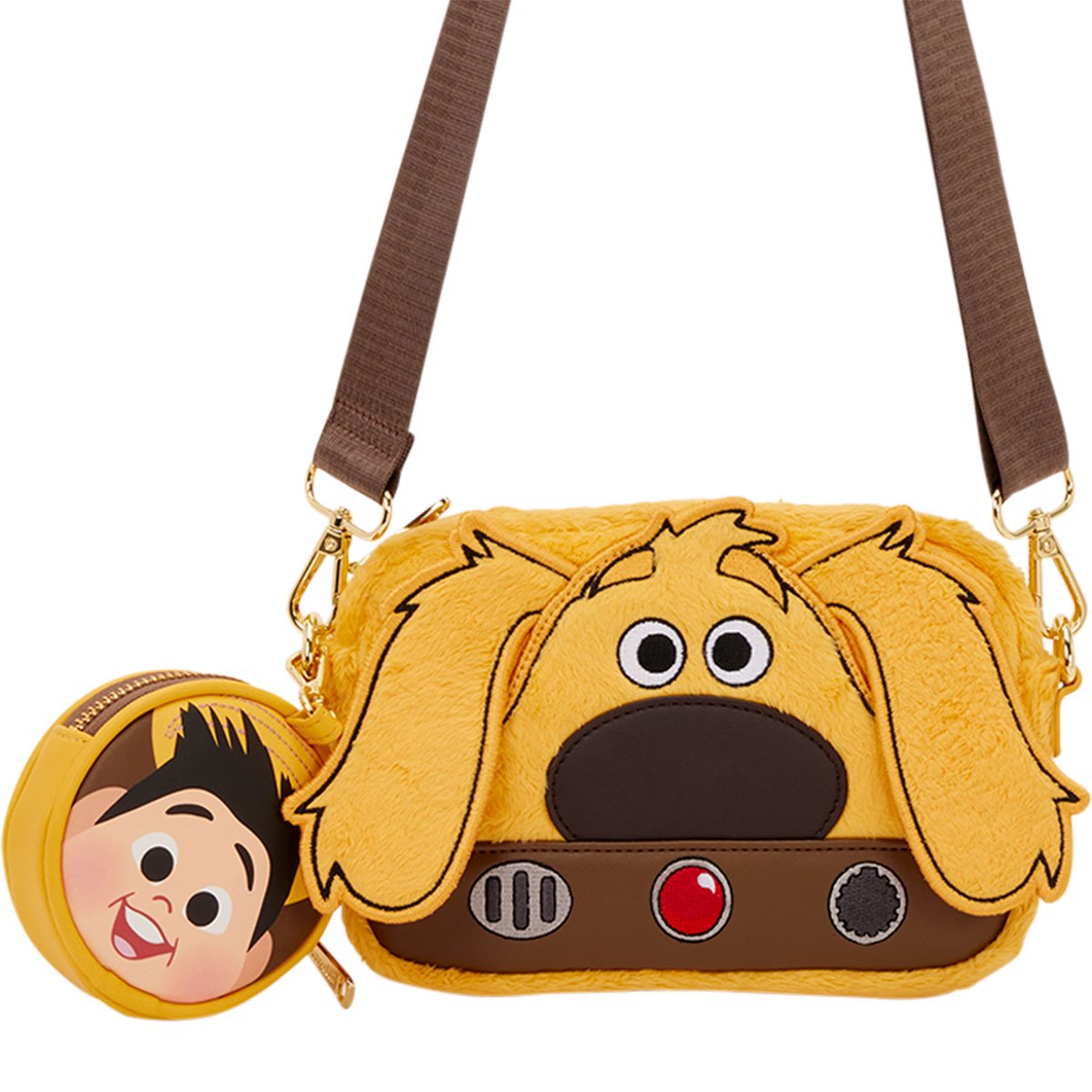 Pixar Up Dug Sling Crossbody Bag with Coin Bag