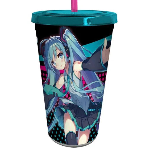 Vocaloid - Hatsune Miku 16oz Tumbler w Straw & Lid