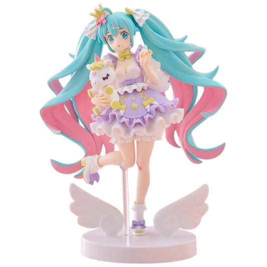 Vocaloid - Hatsune Miku Yumekawa Princess Lavender Version Tenitol Statue
