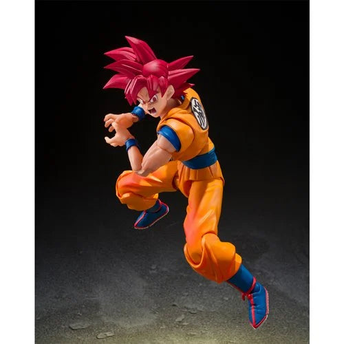 Dragon Ball Super - Super Saiyan God Goku (God Aura) S.H. Figuarts Action Figure