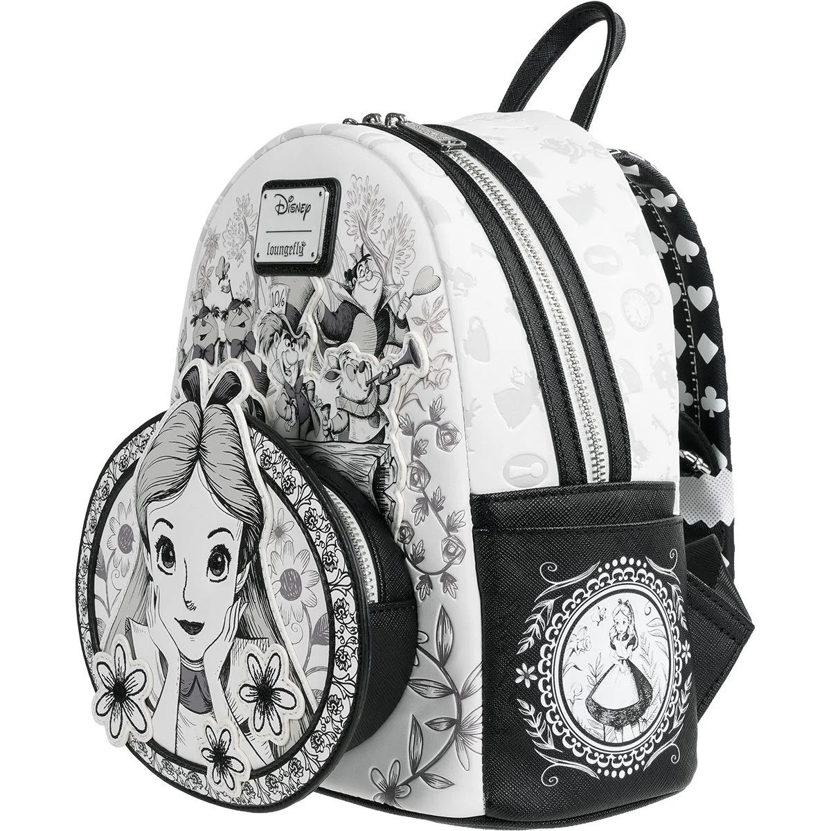 Alice in Wonderland Sketch Mini-Backpack - Entertainment Earth Exclusive