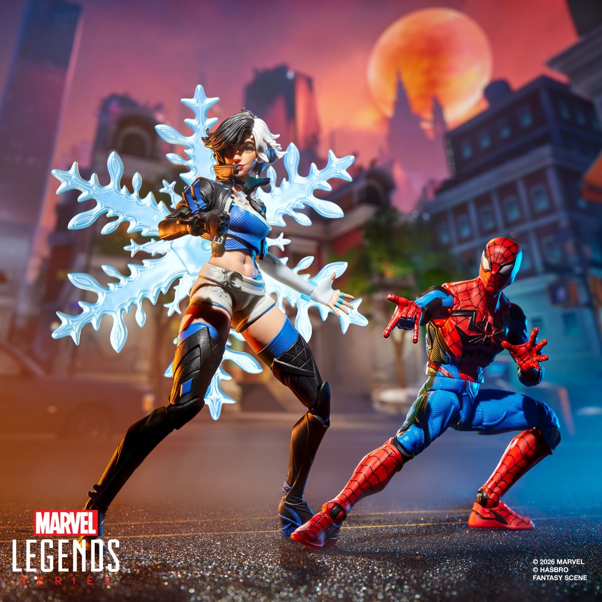 Marvel Legends - Marvel Rivals Spider-Man and Luna Snow 6-Inch Action Figures