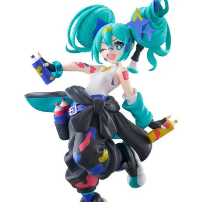 Vocaloid - Hatsune Miku Paint Girl Another Color Muchute Statue
