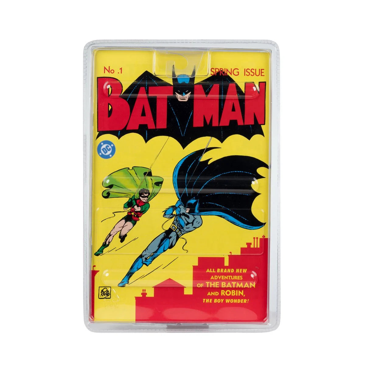 DC Direct Page Punchers - Batman - 7-Inch Action Figure with Batman #1 Comic Book