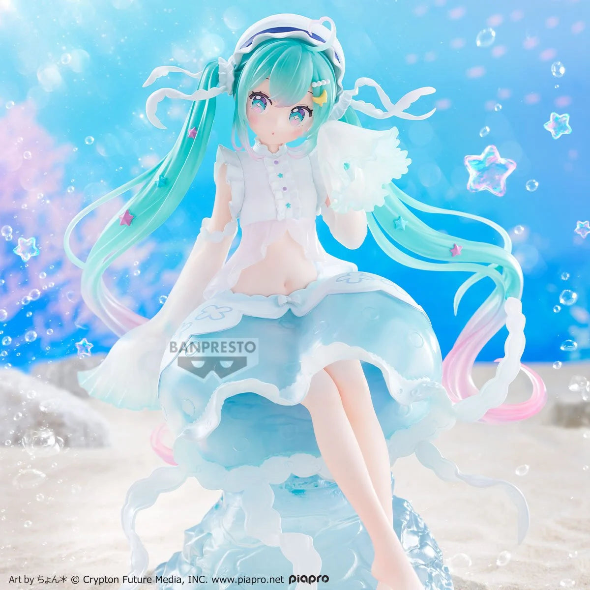 Vocaloid - Hatsune Miku Jellyfish Evolve Clearluxe Statue