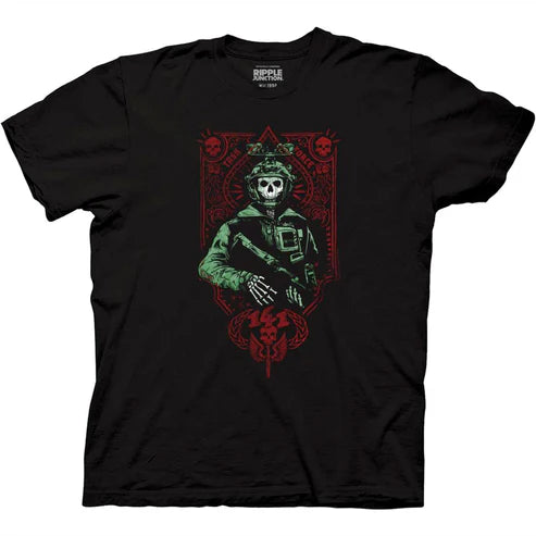 Modern Warfare 2 - Cartel Task Force Black Adult Short Sleeve Tee