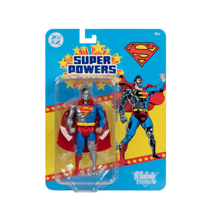 DC Super Powers -  Cyborg Superman - 4 1/2-Inch Scale Action Figure (Entertainment Earth Exclusive)