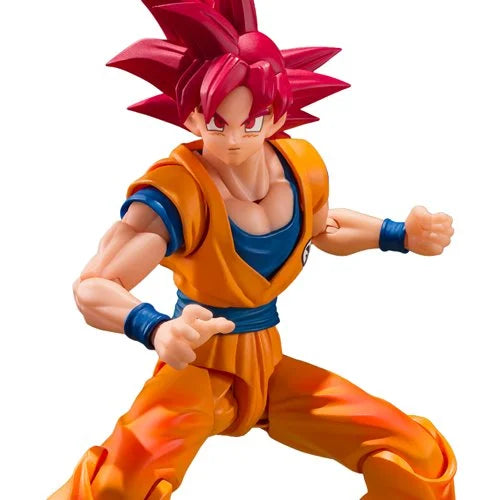 Dragon Ball Super - Super Saiyan God Goku (God Aura) S.H. Figuarts Action Figure