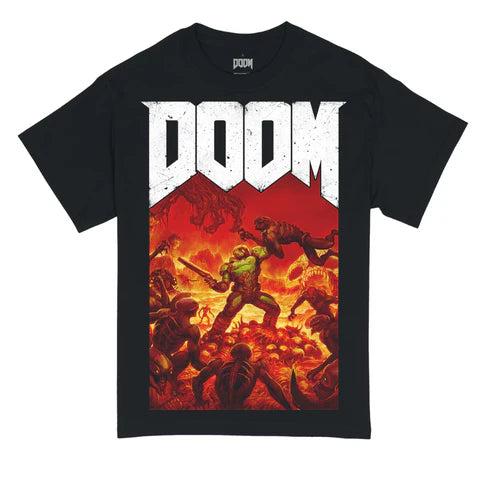 Doom Legacy Black Adult Short Sleeve Tee