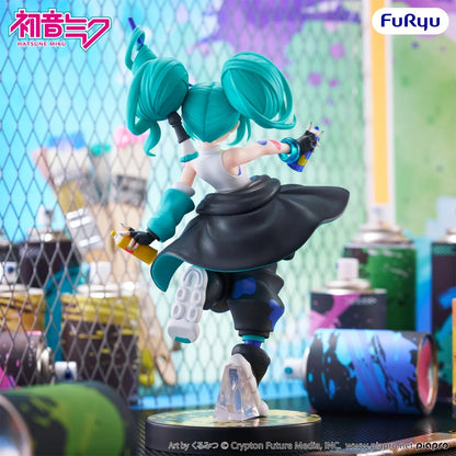 Vocaloid - Hatsune Miku Paint Girl Another Color Muchute Statue